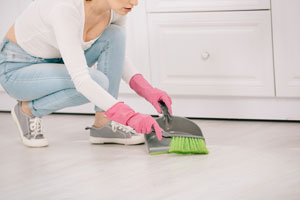 Sweeping your floor is a top ant-proofing tip for your home in Albuqueque NM - Pest Defense Solutions